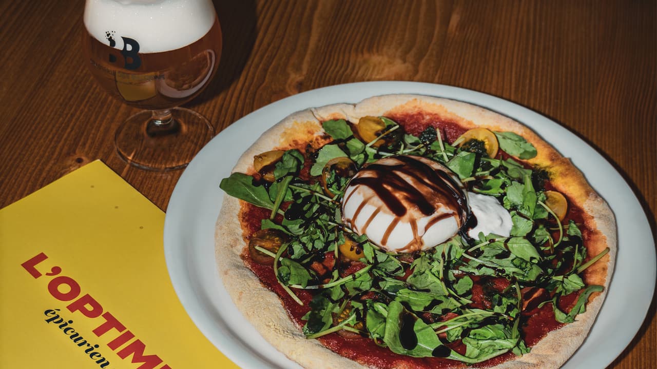 Offre L'OPTIMISTE : Une Pizza à emporter achetée = 1 Dessert au choix offert