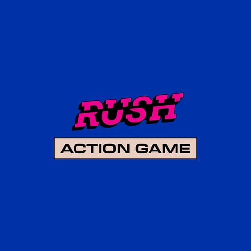 Logo RUSH ACTION GAME